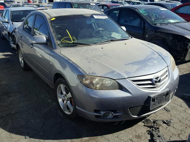 JM1BK123241148683 - 2004 MAZDA 3 S GRAY photo 1