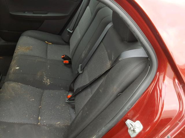 1G1ZC5E12BF229771 - 2011 CHEVROLET MALIBU 1LT MAROON photo 6