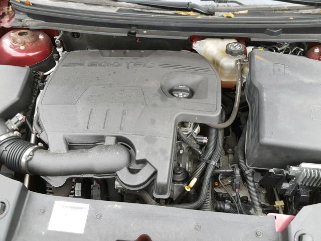 1G1ZC5E12BF229771 - 2011 CHEVROLET MALIBU 1LT MAROON photo 7