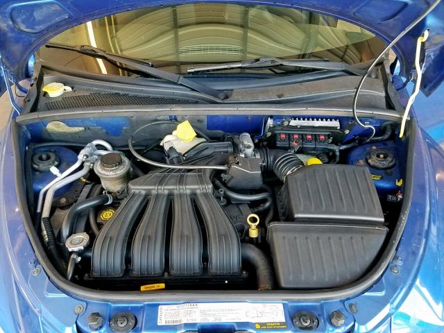 3C4FY48B85T523485 - 2005 CHRYSLER PT CRUISER BLUE photo 7