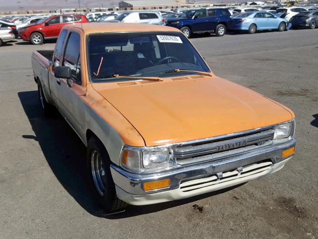 JT4VN93D1K0005253 - 1989 TOYOTA PICKUP 1/2 ORANGE photo 1