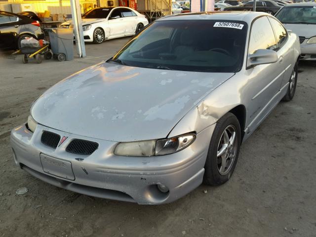 1G2WP12K8YF227136 - 2000 PONTIAC GRAND PRIX ვერცხლისფერი ფოტო 2