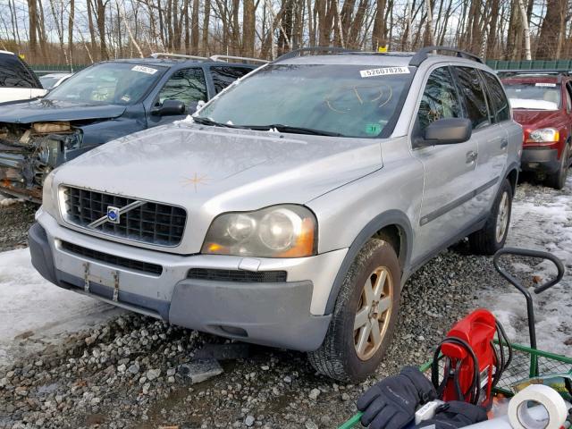 YV4CZ592661224734 - 2006 VOLVO XC90 SILVER photo 2