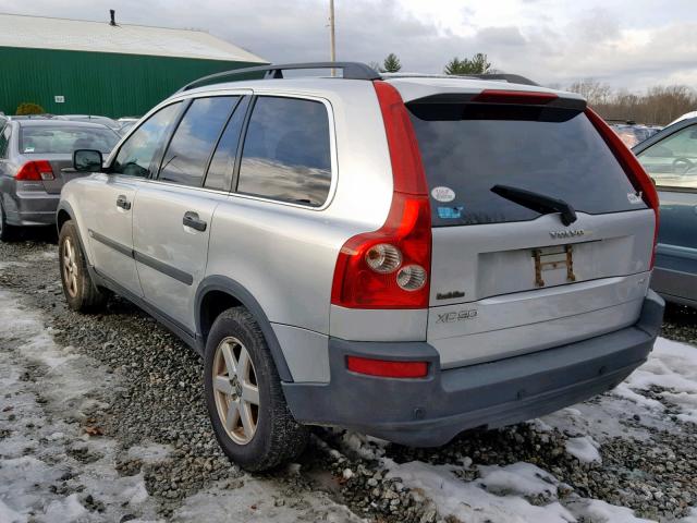 YV4CZ592661224734 - 2006 VOLVO XC90 SILVER photo 3