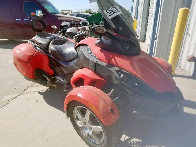 2BXJAXA139V000442 - 2009 CAN-AM SPYDER ROA RED photo 1