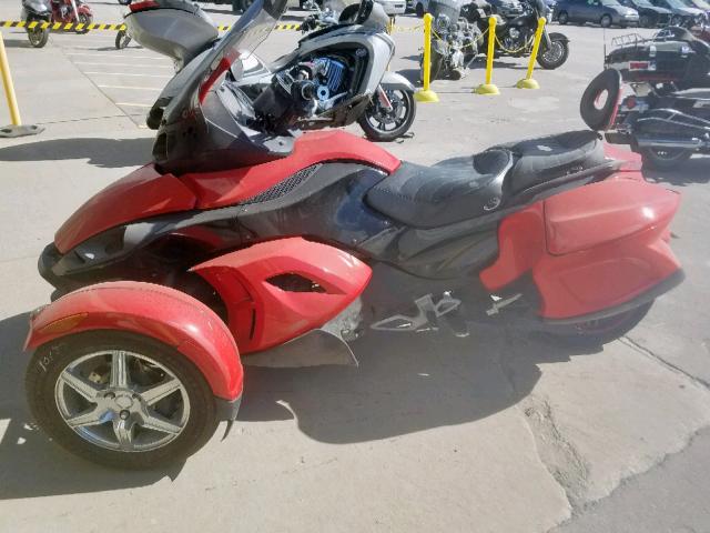 2BXJAXA139V000442 - 2009 CAN-AM SPYDER ROA RED photo 10