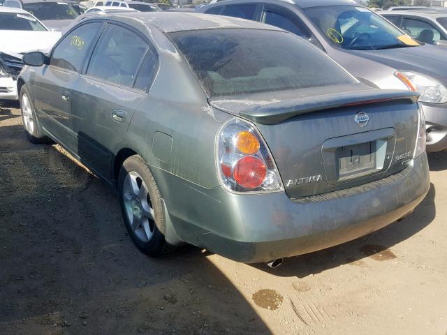 1N4BL11D44C113810 - 2004 NISSAN ALTIMA SE GREEN photo 3