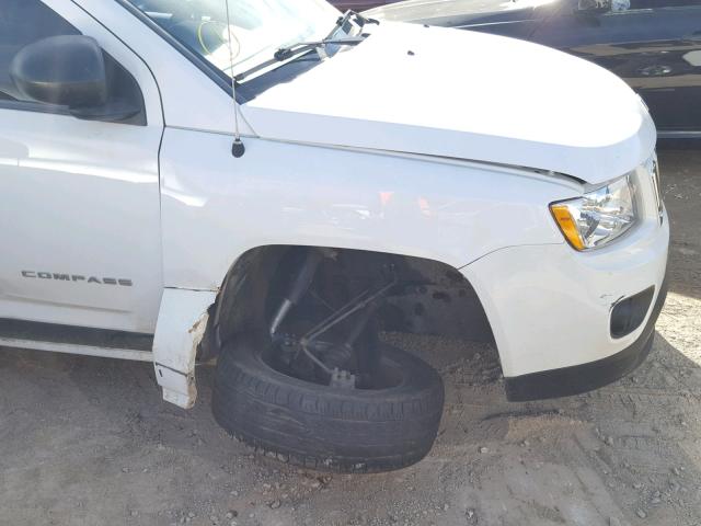 1J4NT1FB8BD151122 - 2011 JEEP COMPASS SP 白色 照片 9