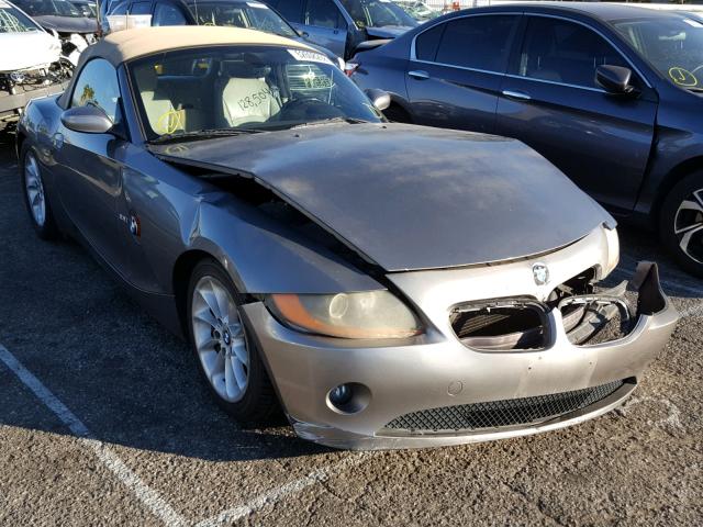 4USBT33443LR61200 - 2003 BMW Z4 2.5 GRAY photo 1