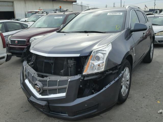 3GYFNAEY8AS504722 - 2010 CADILLAC SRX LUXURY GRAY photo 2