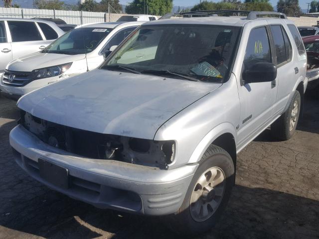 4S6DM58WXY4412414 - 2000 HONDA PASSPORT E ვერცხლისფერი ფოტო 2