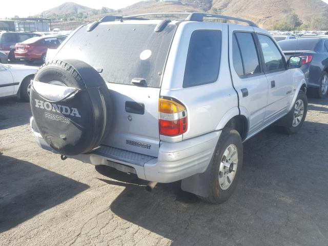 4S6DM58WXY4412414 - 2000 HONDA PASSPORT E ვერცხლისფერი ფოტო 4