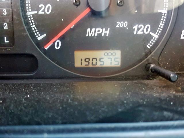 4S6DM58WXY4412414 - 2000 HONDA PASSPORT E ვერცხლისფერი ფოტო 8