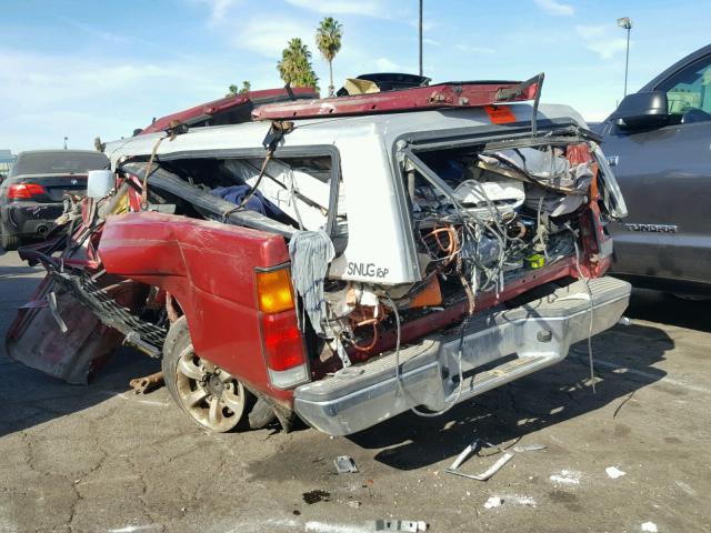 1N6SD16S3VC349684 - 1997 NISSAN TRUCK KING RED photo 3