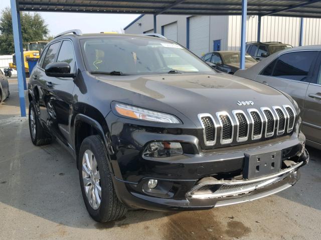 1C4PJMJS4GW332856 - 2016 JEEP CHEROKEE O BLACK photo 1