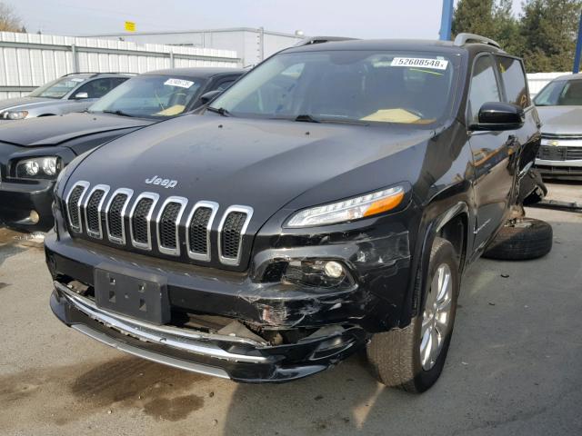 1C4PJMJS4GW332856 - 2016 JEEP CHEROKEE O BLACK photo 2