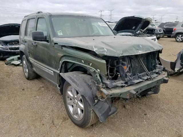 1J8GN58K98W286550 - 2008 JEEP LIBERTY LI GREEN photo 1