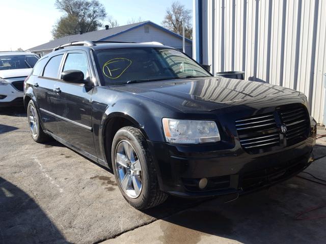 2D8FV37V18H137360 - 2008 DODGE MAGNUM SXT BLACK photo 1