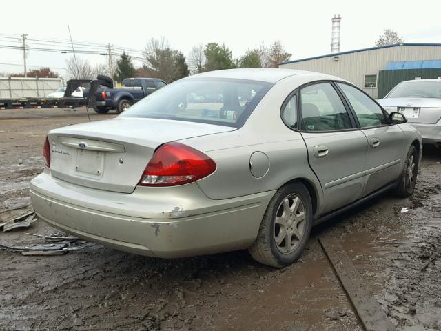 1FAFP56UX6A197684 - 2006 FORD TAURUS SEL TAN photo 4