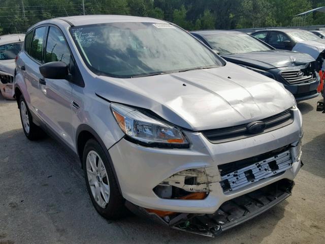 1FMCU0F72EUD48822 - 2014 FORD ESCAPE S SILVER photo 1