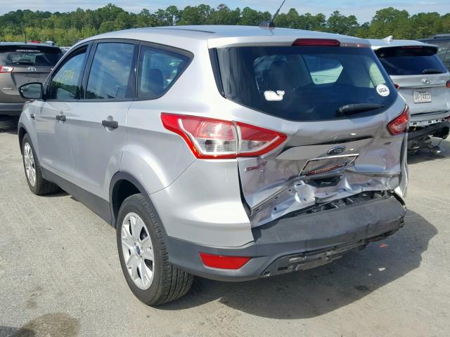 1FMCU0F72EUD48822 - 2014 FORD ESCAPE S SILVER photo 3