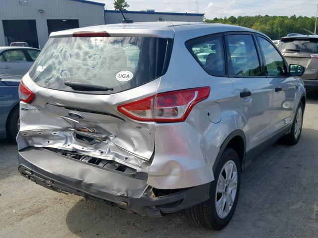 1FMCU0F72EUD48822 - 2014 FORD ESCAPE S SILVER photo 4