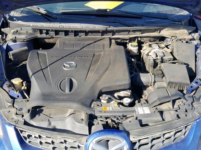 JM3ER29L270133073 - 2007 MAZDA CX-7 BLUE photo 7