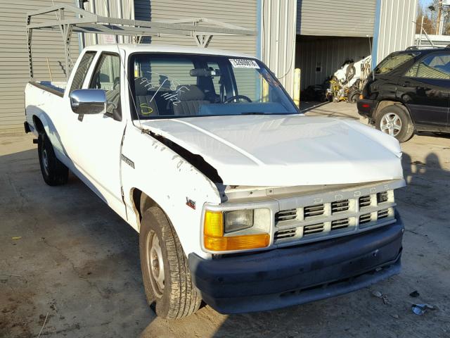 1B7GL23X5RS610231 - 1994 DODGE DAKOTA WHITE photo 1