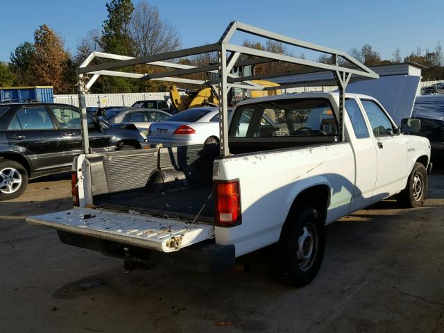 1B7GL23X5RS610231 - 1994 DODGE DAKOTA WHITE photo 4