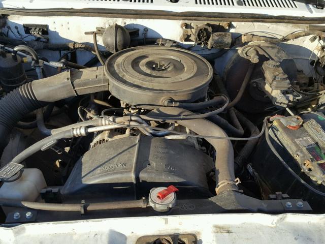 1B7GL23X5RS610231 - 1994 DODGE DAKOTA WHITE photo 7