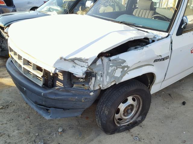 1B7GL23X5RS610231 - 1994 DODGE DAKOTA WHITE photo 9