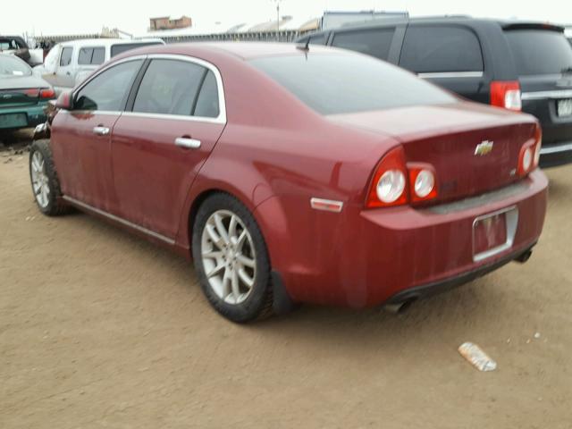 1G1ZK577X9F196260 - 2009 CHEVROLET MALIBU LTZ ბურგუნდია ფოტო 3