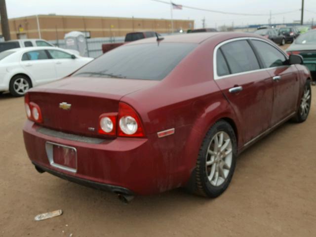 1G1ZK577X9F196260 - 2009 CHEVROLET MALIBU LTZ ბურგუნდია ფოტო 4