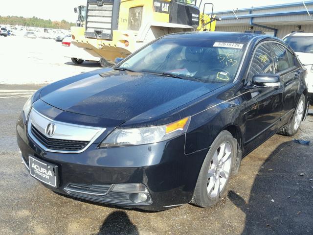 19UUA8F5XDA015249 - 2013 ACURA TL TECH BLACK photo 2