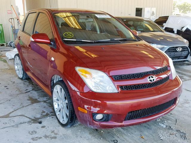 JTKKT624160146931 - 2006 TOYOTA SCION XA BURGUNDY photo 1