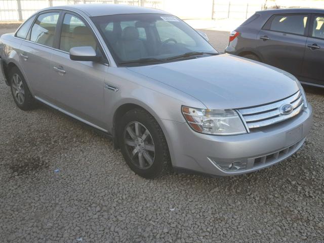 1FAHP24W88G183861 - 2008 FORD TAURUS SEL SILVER photo 1