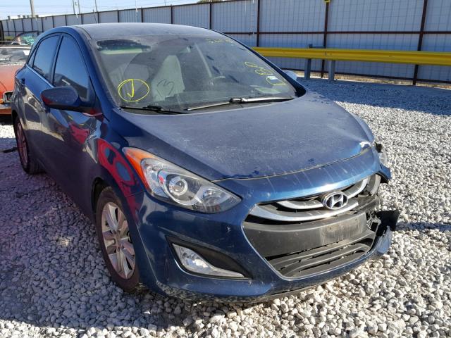 KMHD35LH6FU245311 - 2015 HYUNDAI ELANTRA GT BLUE photo 1