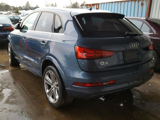 WA1EFCFS7GR005680 - 2016 AUDI Q3 PREMIUM BLUE photo 3