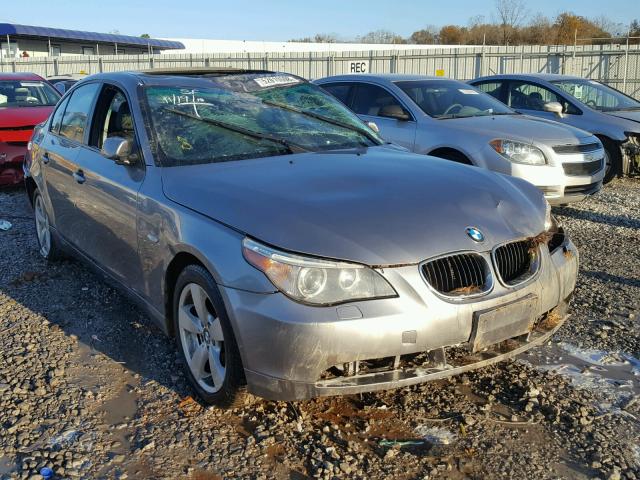 WBANF73586CG65563 - 2006 BMW 530 XI SILVER photo 1