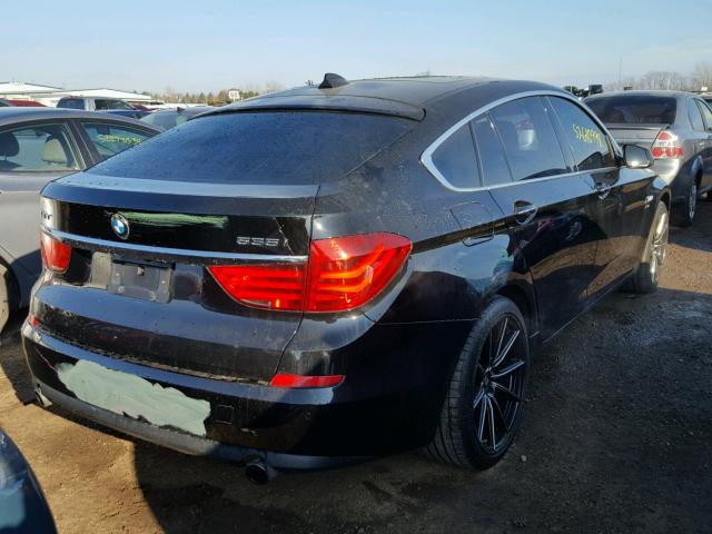 WBASP2C52BC337534 - 2011 BMW 535 XIGT BLACK photo 4