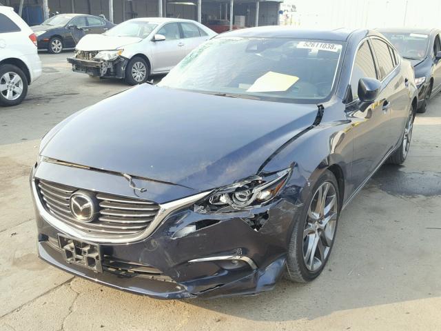 JM1GL1W52H1132844 - 2017 MAZDA 6 GRAND TO BLUE photo 2