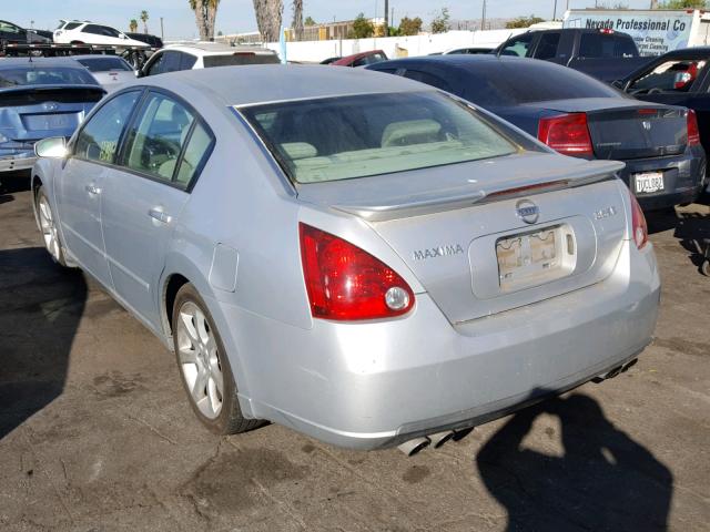 1N4BA41EX7C859201 - 2007 NISSAN MAXIMA SE SILVER photo 3