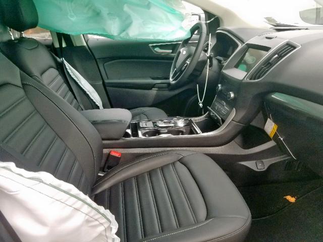 2FMPK3J97KBC40263 - 2019 FORD EDGE SEL SILVER photo 5