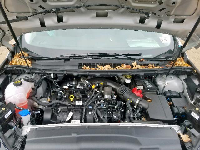 2FMPK3J97KBC40263 - 2019 FORD EDGE SEL SILVER photo 7