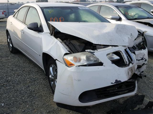 1G2ZF55B564218101 - 2006 PONTIAC G6 SE WHITE photo 1