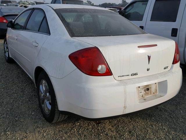 1G2ZF55B564218101 - 2006 PONTIAC G6 SE WHITE photo 3