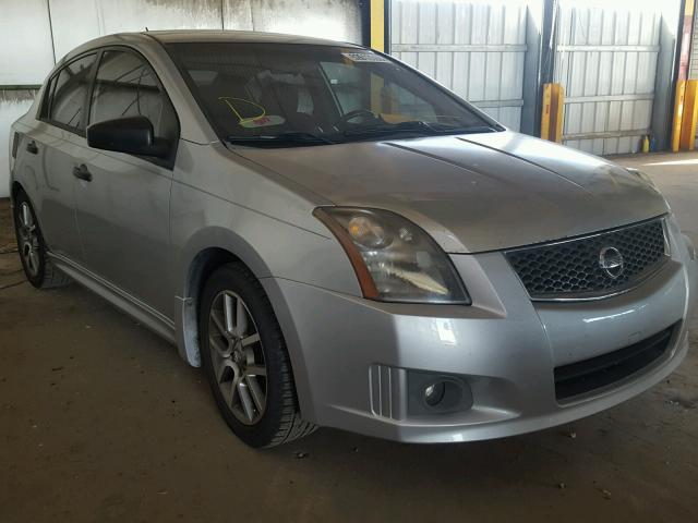 3N1CB61E17L692032 - 2007 NISSAN SENTRA SE- SILVER photo 1