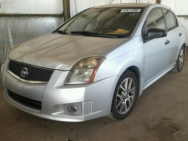 3N1CB61E17L692032 - 2007 NISSAN SENTRA SE- SILVER photo 2