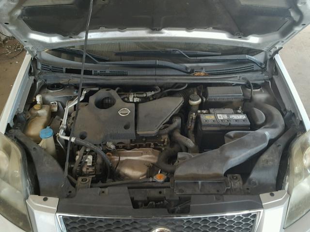 3N1CB61E17L692032 - 2007 NISSAN SENTRA SE- SILVER photo 7