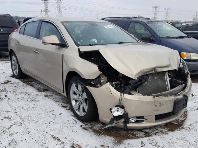 1G4GC5EC7BF191319 - 2011 BUICK LACROSSE C GOLD photo 1